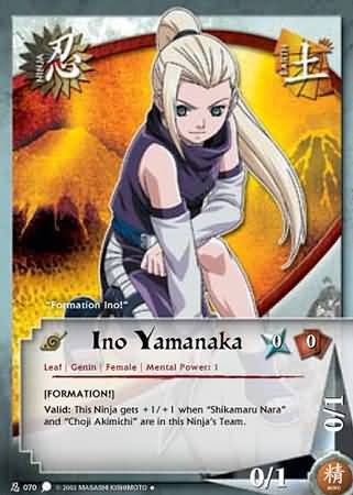 Ino Yamanaka N 070 Uncommon Ino Yamanaka N 070 Uncommon