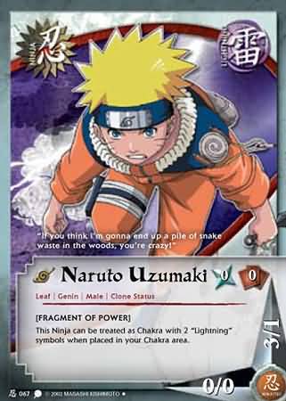 Naruto CCG Moegi 065 Set 2 Coils of the Snake Regular Common