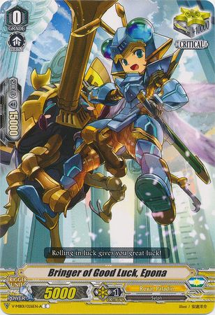 Bringer of Good Luck Epona V MB01 026EN Common C V Mini Booster 1 PSYqualia Strife VGE V MB01 Bringer of Good Luck Epona V MB01 026EN Common C V Mini Booster 1 PSYqualia Strife VGE V MB01