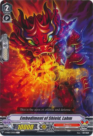 Embodiment of Shield Lahm V MB01 030EN Common C V Mini Booster 1 PSYqualia Strife VGE V MB01 Embodiment of Shield Lahm V MB01 030EN Common C V Mini Booster 1 PSYqualia Strife VGE V MB01