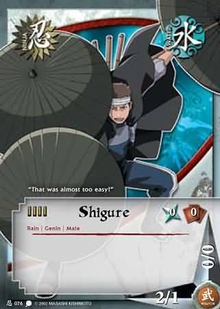 Shigure N 076 Common Naruto Coils of the Snake Shigure N 076 Common Naruto Coils of the Snake