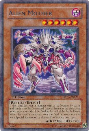 Alien Mother POTD EN028 Rare 1st Edition Power of the Duelist POTD 1st Edition Singles Alien Mother POTD EN028 Rare 1st Edition Power of the Duelist POTD 1st Edition Singles