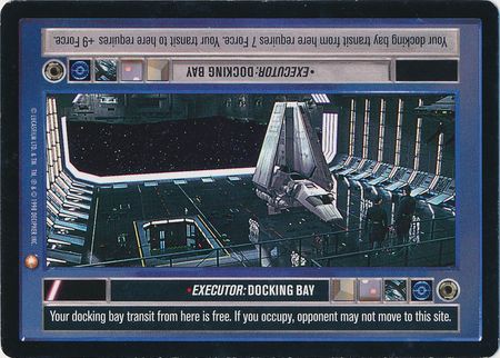Executor Docking Bay Uncommon Dark Side BB Executor Docking Bay Uncommon Dark Side BB