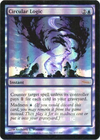 Circular Logic FNM Foil Promo Magic The Gathering Promo Cards Circular Logic FNM Foil Promo Magic The Gathering Promo Cards