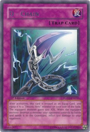 D Chain POTD EN050 Rare 1st Edition D Chain POTD EN050 Rare 1st Edition