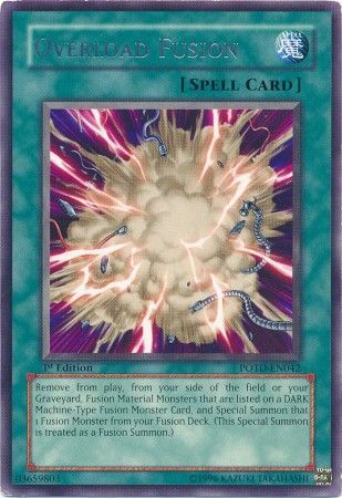 Overload Fusion POTD EN042 Rare 1st Edition Power of the Duelist POTD 1st Edition Singles Overload Fusion POTD EN042 Rare 1st Edition Power of the Duelist POTD 1st Edition Singles