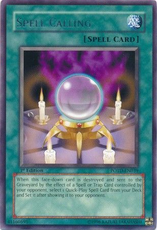 Spell Calling POTD EN039 Rare 1st Edition Power of the Duelist POTD 1st Edition Singles Spell Calling POTD EN039 Rare 1st Edition Power of the Duelist POTD 1st Edition Singles