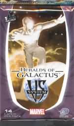Marvel Heralds of Galactus Unlimited Booster Pack 14 Cards VS System UDE Vs System Sealed Product Marvel Heralds of Galactus Unlimited Booster Pack 14 Cards VS System UDE Vs System Sealed Product