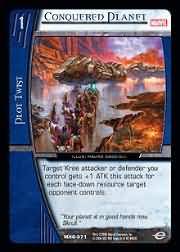 Conquered Planet MHG 071 Common Vs System Marvel Heralds of Galactus Conquered Planet MHG 071 Common Vs System Marvel Heralds of Galactus