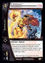 Crystal Elementelle MHG 095 Common Vs System Marvel Heralds of Galactus Crystal Elementelle MHG 095 Common Vs System Marvel Heralds of Galactus