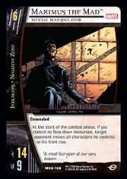 Maximus the Mad Mental Manipulator MHG 106 Common Maximus the Mad Mental Manipulator MHG 106 Common