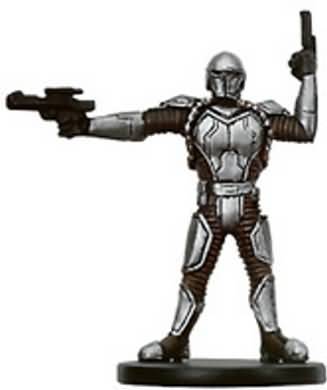 Mandalorian Soldier 58 Bounty Hunters Star Wars Miniatures Common Mandalorian Soldier 58 Bounty Hunters Star Wars Miniatures Common