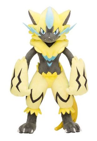 Zeraora Poke Plush Large Size 13 Official Pokemon Plushes Toys Apparel Zeraora Poke Plush Large Size 13 Official Pokemon Plushes Toys Apparel