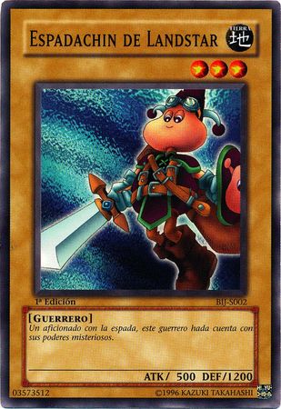 Espadachin de Landstar BIJ S002 Common 1st Edition Spanish Yugioh Cards Espadachin de Landstar BIJ S002 Common 1st Edition Spanish Yugioh Cards