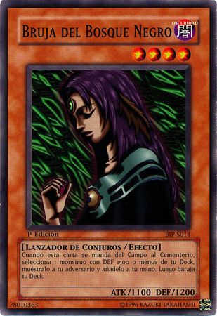 Bruja del Bosque Negro BIP S014 Common 1st Edition Bruja del Bosque Negro BIP S014 Common 1st Edition
