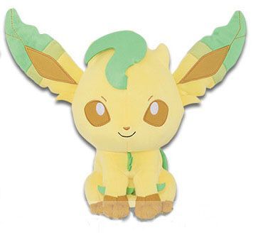 Leafeon Banpresto Big Round Plush Official Pokemon Plushes Toys Apparel Leafeon Banpresto Big Round Plush Official Pokemon Plushes Toys Apparel