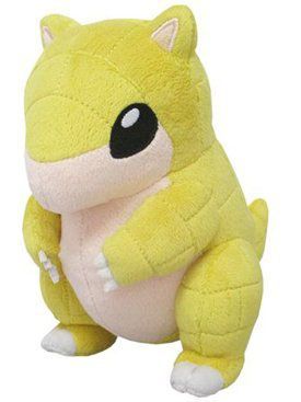 Sandshrew Allstar Collection Plush S 6 5 PP106 Official Pokemon Plushes Toys Apparel Sandshrew Allstar Collection Plush S 6 5 PP106 Official Pokemon Plushes Toys Apparel