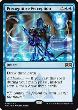 Precognitive Perception 045 259 Ravnica Allegiance Singles Precognitive Perception 045 259 Ravnica Allegiance Singles