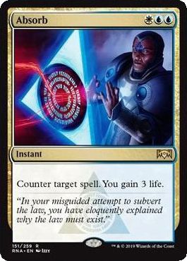 Absorb 151 259 Ravnica Allegiance Singles Absorb 151 259 Ravnica Allegiance Singles