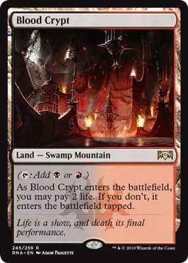 Blood Crypt 245 259 Ravnica Allegiance Singles Blood Crypt 245 259 Ravnica Allegiance Singles
