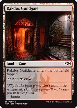 Rakdos Guildgate 256 259 Ravnica Allegiance Singles Rakdos Guildgate 256 259 Ravnica Allegiance Singles
