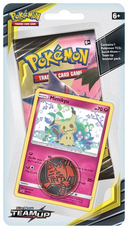 Pokemon team up booster pack sealed 