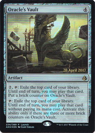 Oracle s Vault 234 269 AKH Launch Foil Promo Magic The Gathering Promo Cards Oracle s Vault 234 269 AKH Launch Foil Promo Magic The Gathering Promo Cards