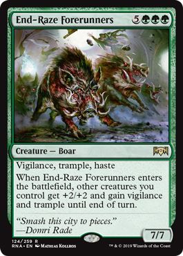 End Raze Forerunners 124 259 Ravnica Allegiance Singles End Raze Forerunners 124 259 Ravnica Allegiance Singles