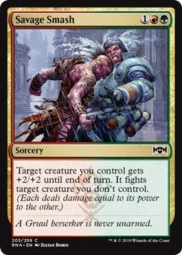 Savage Smash 203 259 Ravnica Allegiance Singles Savage Smash 203 259 Ravnica Allegiance Singles