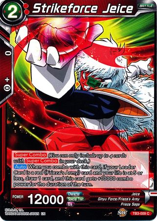 Strikeforce Jeice TB3 009 Common Clash of Fates Non Foil Singles Strikeforce Jeice TB3 009 Common Clash of Fates Non Foil Singles
