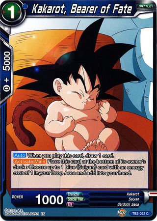 Kakarot Bearer of Fate TB3 022 Common Kakarot Bearer of Fate TB3 022 Common