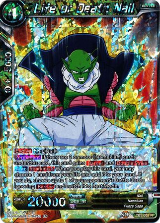 Life or Death Nail TB3 057 Rare Clash of Fates Foil Singles Life or Death Nail TB3 057 Rare Clash of Fates Foil Singles