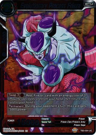 Evolutionary Process Frieza TB3 004 Foil Uncommon Clash of Fates Foil Singles Evolutionary Process Frieza TB3 004 Foil Uncommon Clash of Fates Foil Singles