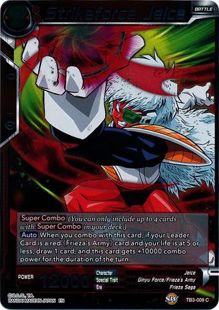 Strikeforce Jeice TB3 009 Foil Common Clash of Fates Foil Singles Strikeforce Jeice TB3 009 Foil Common Clash of Fates Foil Singles