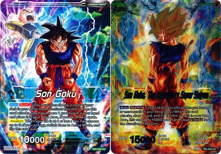 Son Goku The Legendary Super Saiyan TB3-034 UC Dragon Ball Super TCG Near Mint 
