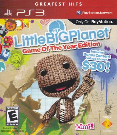 Little Big Planet Game of the Year Edition Playstation 3 Greatest Hits Sony PlayStation 3 PS3 Little Big Planet Game of the Year Edition Playstation 3 Greatest Hits Sony PlayStation 3 PS3
