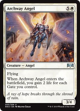 Archway Angel 003 259 Ravnica Allegiance Singles Archway Angel 003 259 Ravnica Allegiance Singles