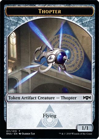 Relic Tokens FOIL Magic the Gathering Flying Thopter