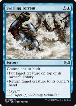 Swirling Torrent 056 259 Ravnica Allegiance Singles Swirling Torrent 056 259 Ravnica Allegiance Singles