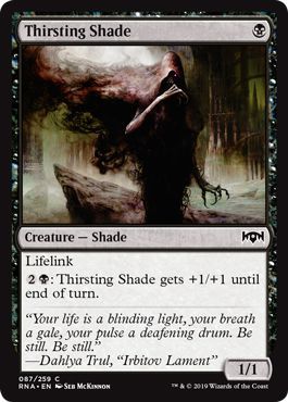 Thirsting Shade 087 259 Ravnica Allegiance Singles Thirsting Shade 087 259 Ravnica Allegiance Singles