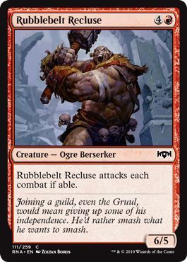 Rubblebelt Recluse 111 259 Ravnica Allegiance Singles Rubblebelt Recluse 111 259 Ravnica Allegiance Singles