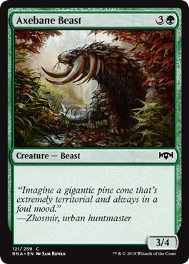 Axebane Beast 121 259 Ravnica Allegiance Singles Axebane Beast 121 259 Ravnica Allegiance Singles