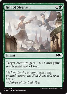 Gift of Strength 127 259 Ravnica Allegiance Singles Gift of Strength 127 259 Ravnica Allegiance Singles
