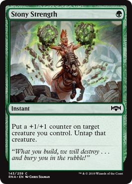 Stony Strength 143 259 Ravnica Allegiance Singles Stony Strength 143 259 Ravnica Allegiance Singles