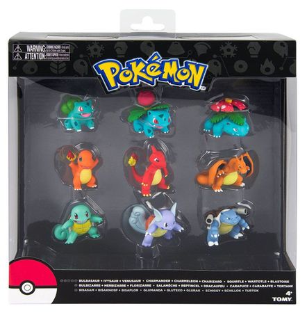 Pokemon Evolution Bulbasaur Charmander Squirtle 9 Figure Pack Tomy T19051 Official Pokemon Plushes Toys Apparel Pokemon Evolution Bulbasaur Charmander Squirtle 9 Figure Pack Tomy T19051 Official Pokemon Plushes Toys Apparel