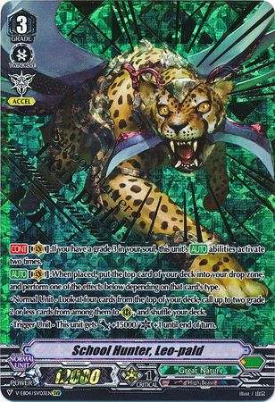 School Hunter Leo pald V EB04 SV03EN Special Vanguard Rare SVR V Extra Booster 4 The Answer of Truth Singles School Hunter Leo pald V EB04 SV03EN Special Vanguard Rare SVR V Extra Booster 4 The Answer of Truth Singles