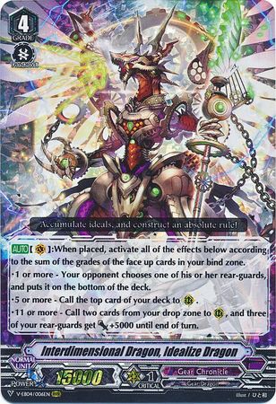 Interdimensional Dragon Idealize Dragon V EB04 006EN Triple Rare RRR Interdimensional Dragon Idealize Dragon V EB04 006EN Triple Rare RRR