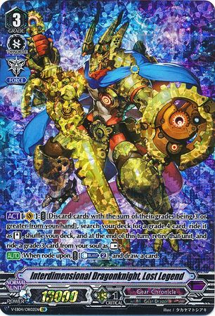 Interdimensional Dragonknight Lost Legend V EB04 OR02EN Origin Rare OR V Extra Booster 4 The Answer of Truth Singles Interdimensional Dragonknight Lost Legend V EB04 OR02EN Origin Rare OR V Extra Booster 4 The Answer of Truth Singles