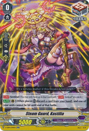 Steam Guard Kastilia V EB04 014EN Double Rare RR Steam Guard Kastilia V EB04 014EN Double Rare RR