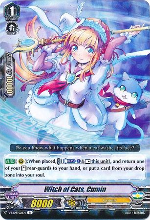 Witch of Cats Cumin V EB04 021EN Rare R Witch of Cats Cumin V EB04 021EN Rare R